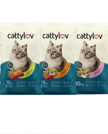 Cattyluv Dry Food (Tuna /Seafood /Mackerel) - 10KG
