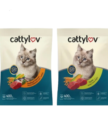 Cattyluv Dry Cat Food (Tuna / Seafood) - 400G