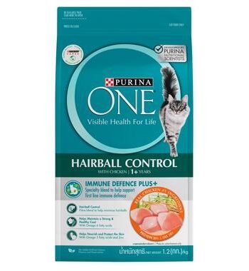 PURINA ONE Hairball Control Dry Cat Food - 1.2KG