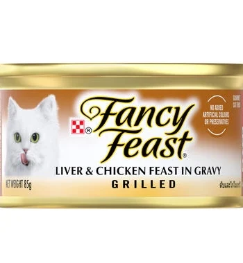 FANCY FEAST® Grilled Liver & Chicken Feast in Gravy - 85G