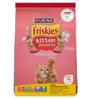 FRISKIES® Kitten Discoveries Dry Cat Food - 1KG